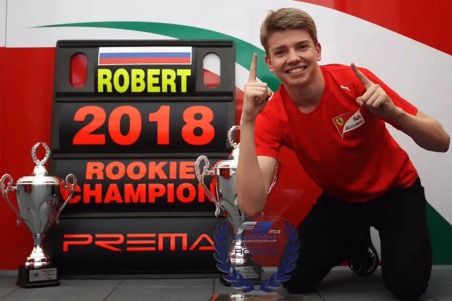 Robert Shwartzman is ther best rookie in the 2018 Formula 3 European Championship