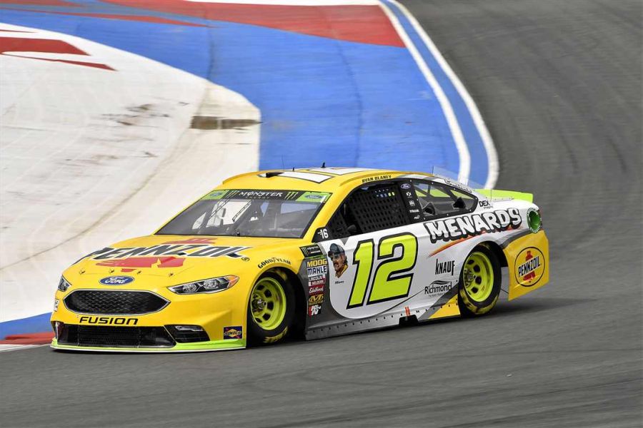 Ryan Blaney's #12 Ford Fusion