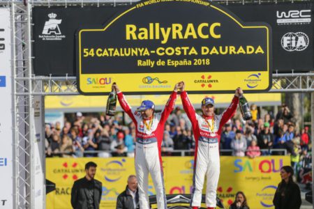 Sebastien Loeb, Daniel Elena, 2018 Rally Catalunya