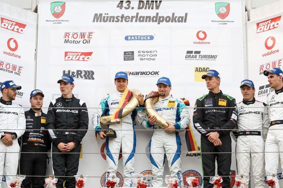 Podium of the 43rd DMV Münsterlandpokal