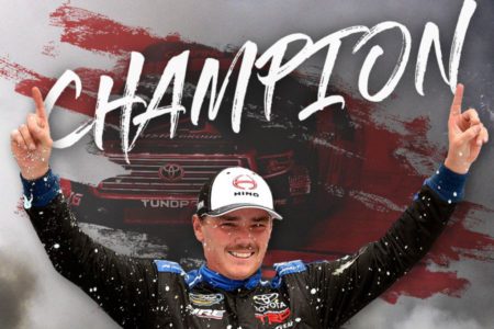 Brett Moffitt 2018 NASCAR Truck Series champion