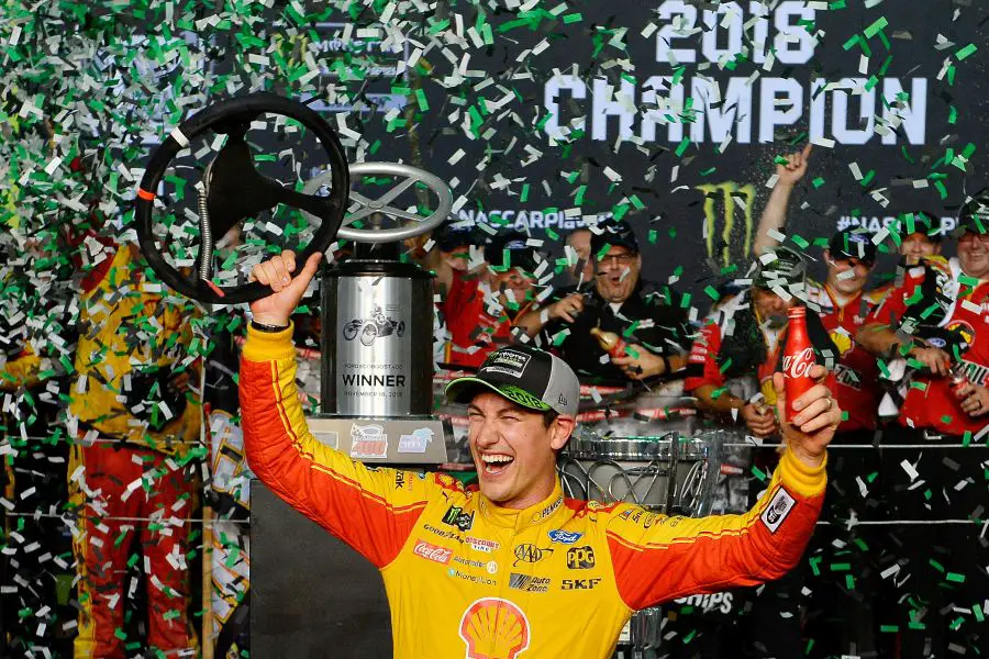 Joey Logano 2018 NASCAR Cup Series champion