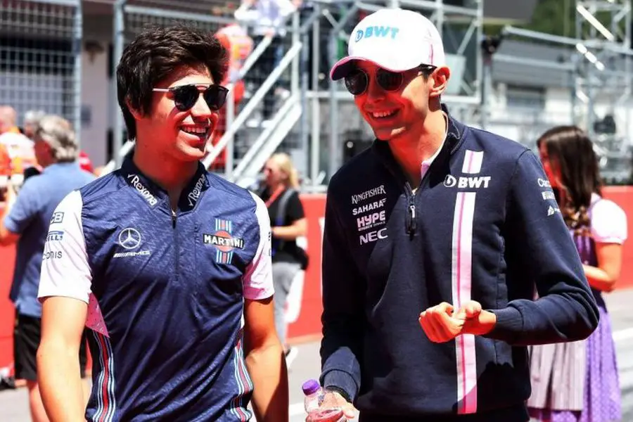 Lance Stroll esteban ocon