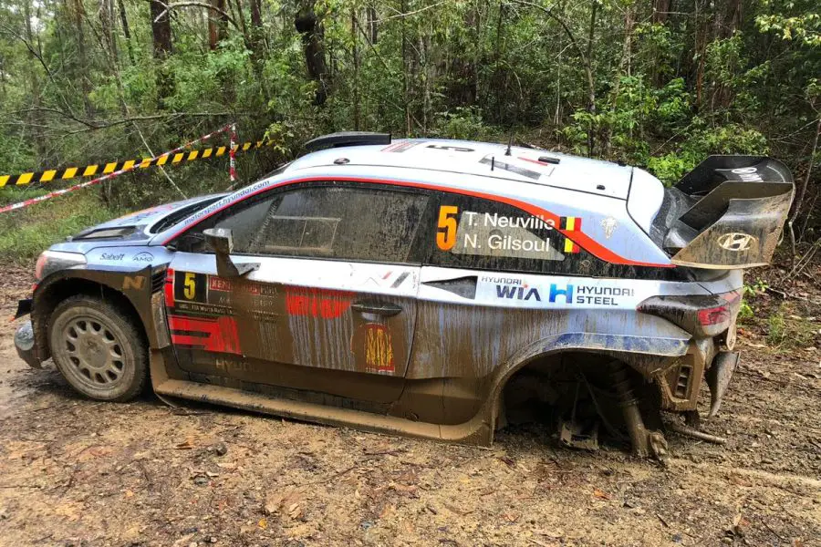 Rally Australia Thierry Neuville