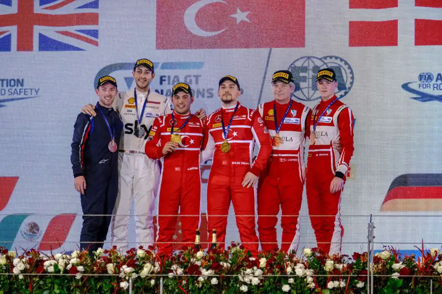 FIA GT Nations Cup podium