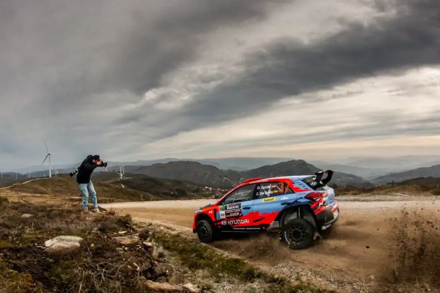 Dani Sordo at Rallye Serras de Fafe