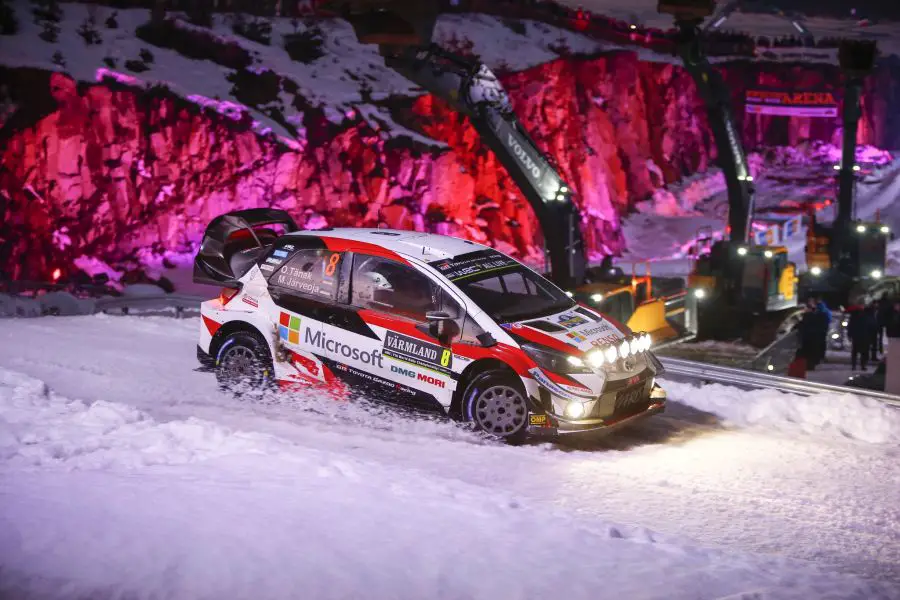 2019 Rally Sweden, Ott Tanak, Toyota Yaris WRC