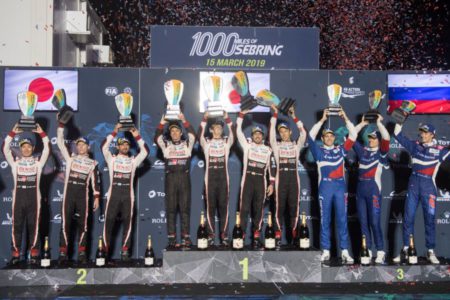 1000 Miles of Sebring podium