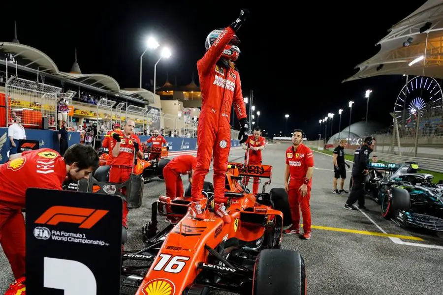 Charles Leclerc was the fastest qualifier at Bahrain