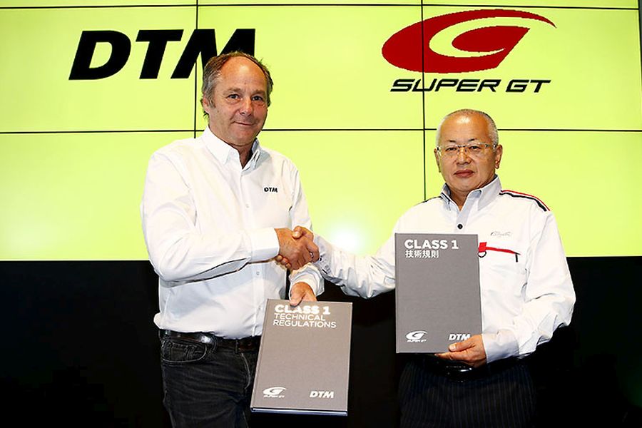 Gerhard Berger (ITR/DTM) and Masaaki Bandoh (GTA/Super GT)
