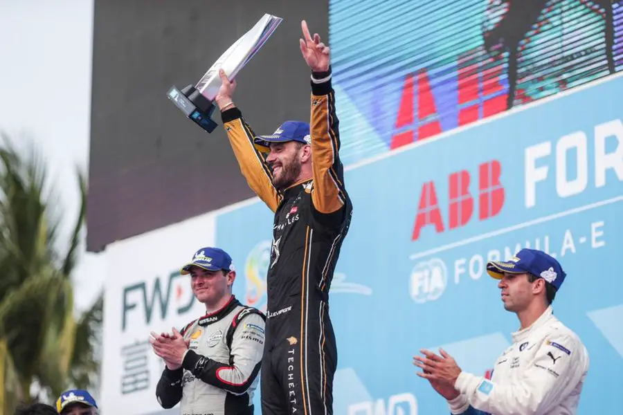 Formula E Sanya ePrix podium