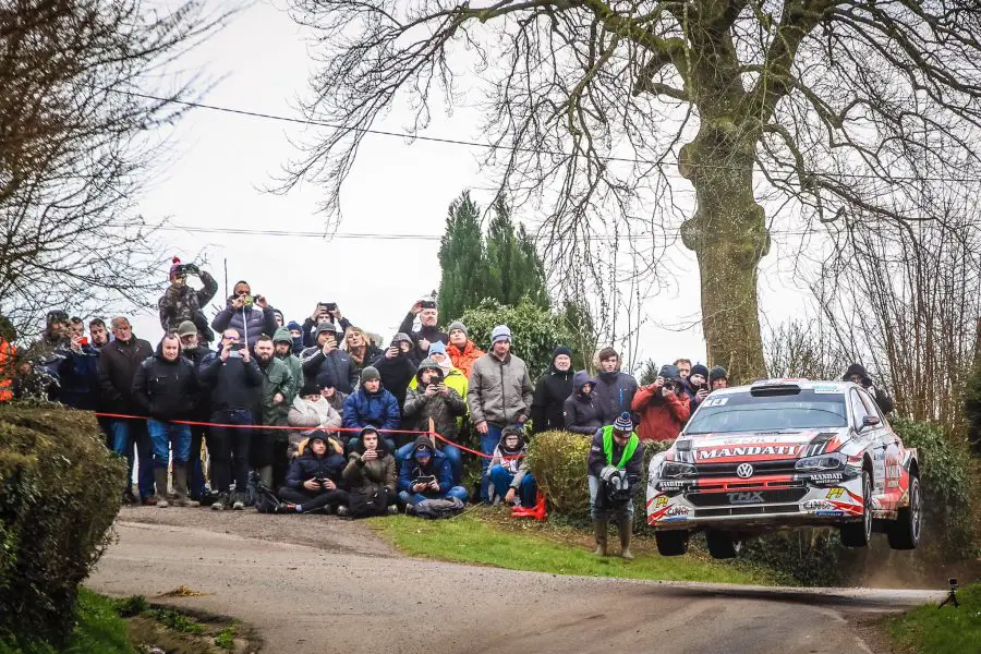 Nicolas Ciamin in a Volkswagen Polo GTI R5