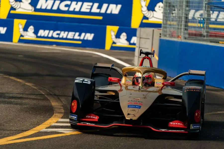 Jean-Eric Vergne at Sanya ePrix