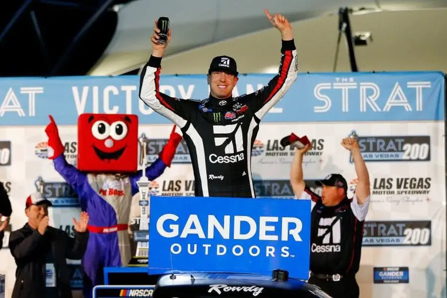 Kyle Busch Truck Series win Las Vegas