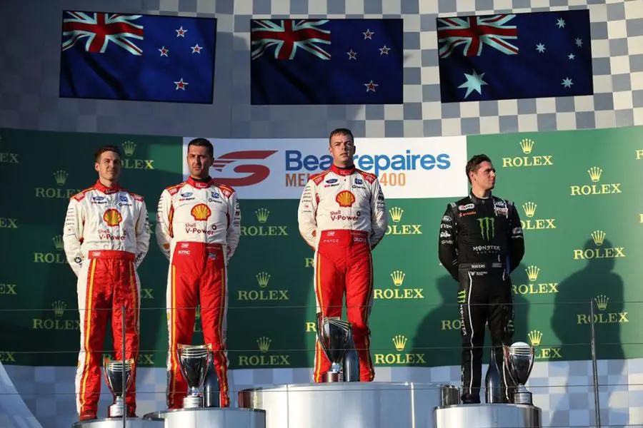 Supercars Championship, Melbourne 400 podium Race 1