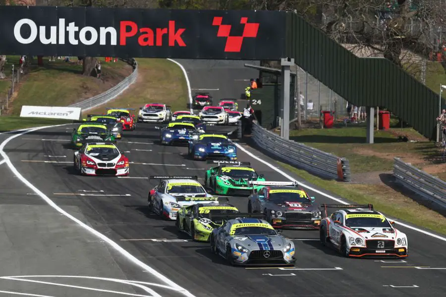 British GT Oulton Park race 1