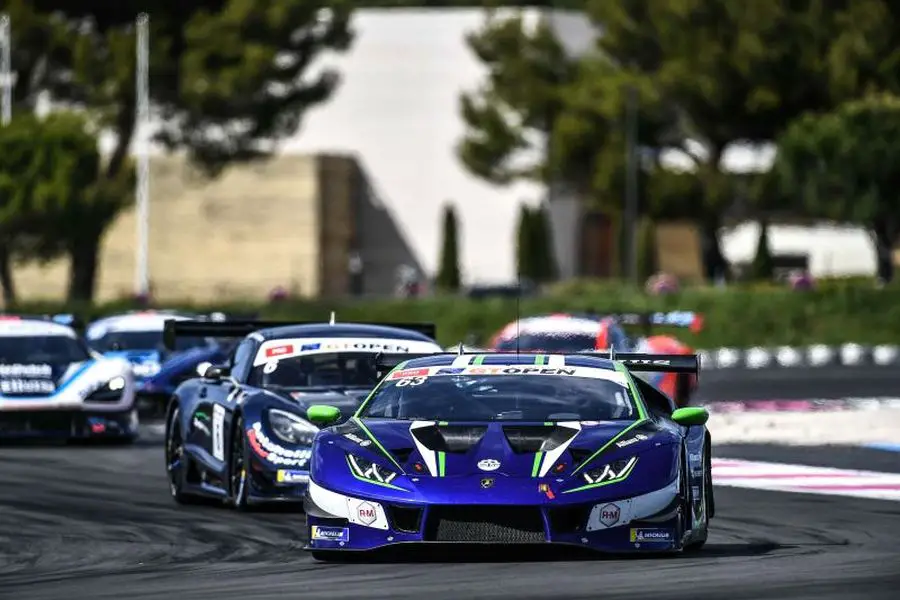 Emil Frey Racing's #63 Lamborghini Huracan GT3 Evo