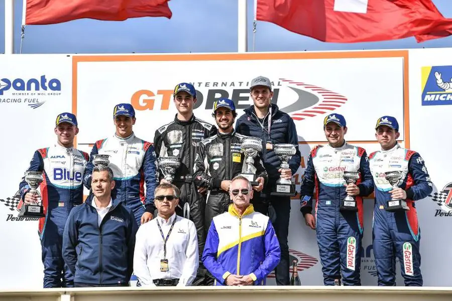 International GT Open Paul Ricard race 1 podium