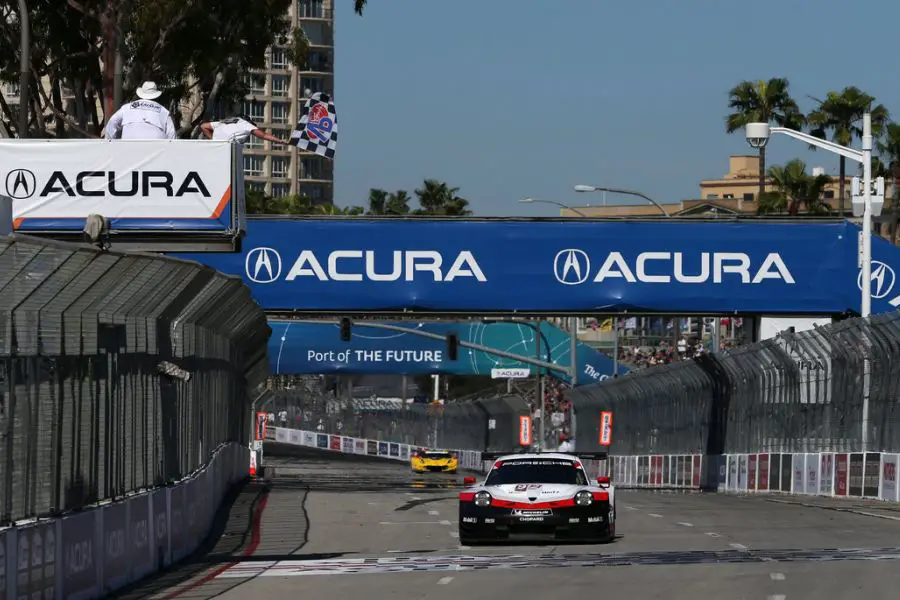 Long Beach GTLM Porsche