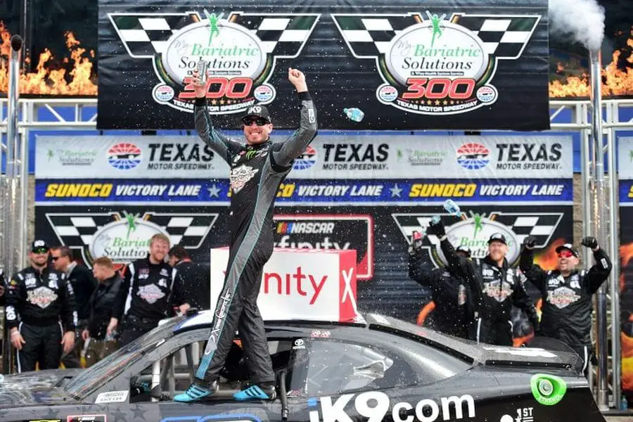 Nascar Texas Xfinity victory Kyle Busch