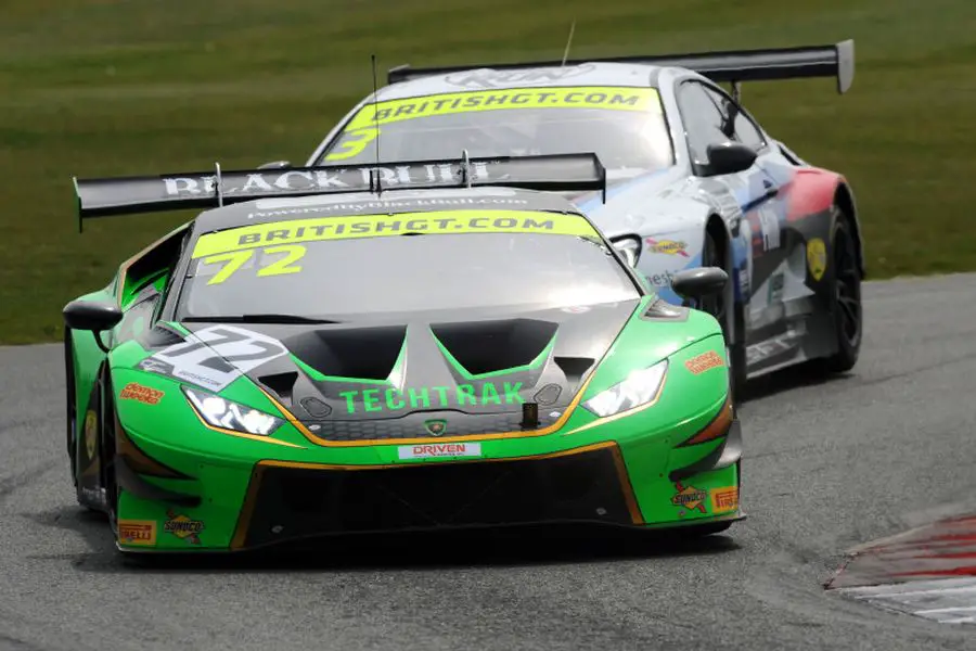 British GT Snetterton Barwell Lamborghini