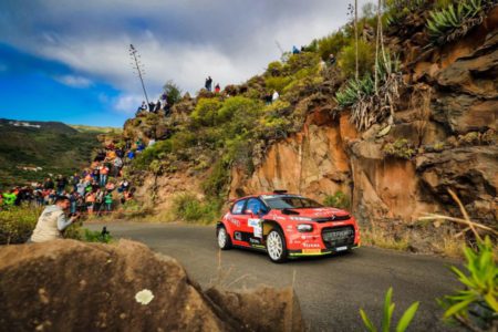 Pepe Lopez at Rally Islas Canarias