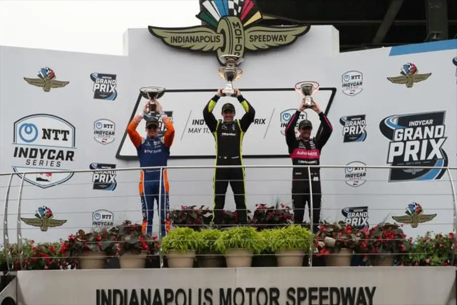 IndyCar Grand Prix podium