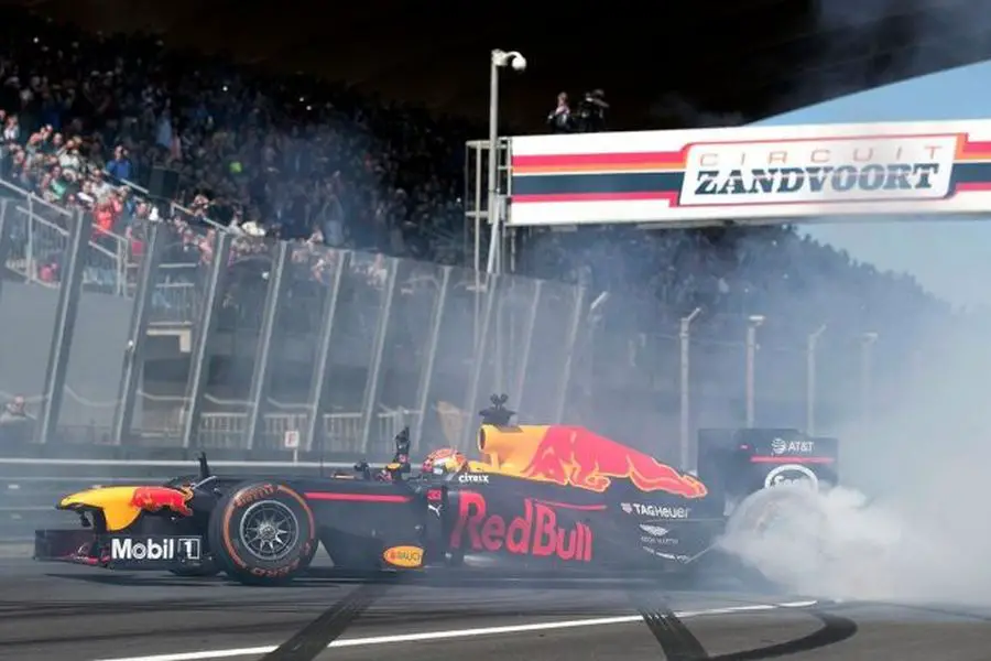 Max Verstappen at Zandvoort