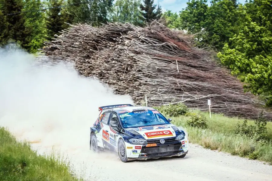 Oliver Solberg, Volkswagen Polo GTI R5, Rally Liepaja, European Rally Championship