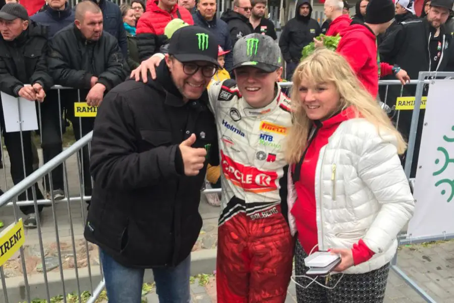 Petter Solberg and Oliver Solberg