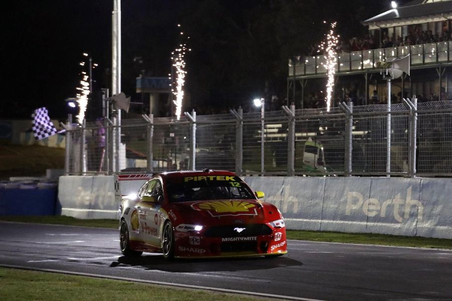 Shell V-Power Racing's Ford Mustangs triumphed in both races at Barbagallo