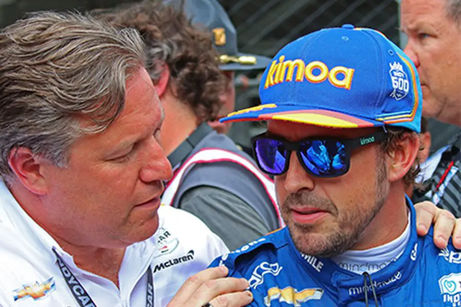 Zak Brown and Fernando Alonso are going home