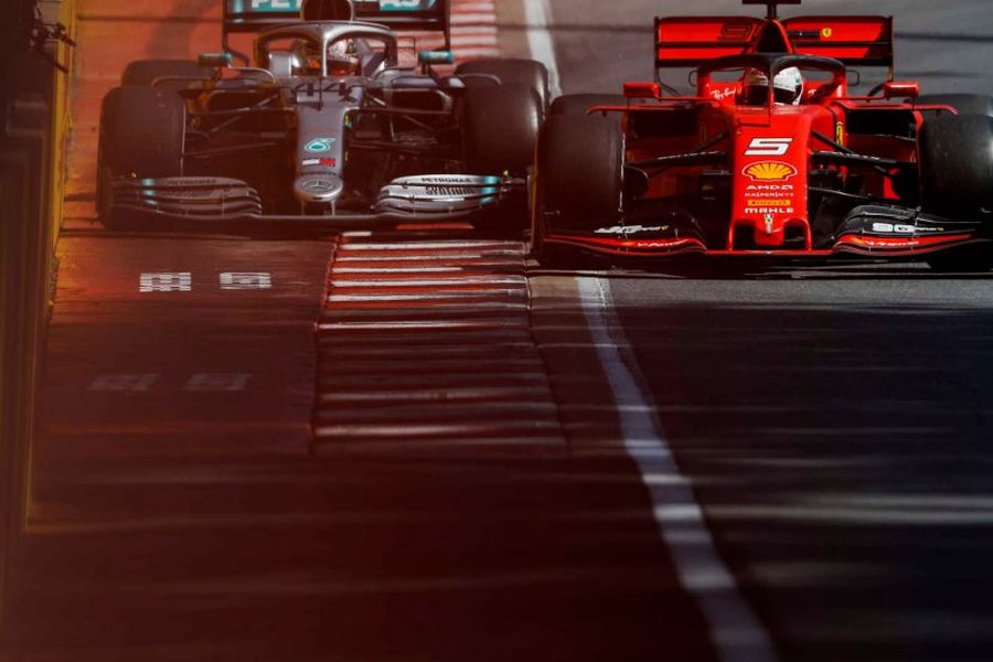 Canadian Grand Prix Vettel and Hamilton