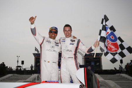 IMSA Detroit winners Dane Cameron and Juan Pablo Montoya