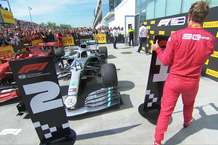 Sebastian Vettel Canadian Grand Prix