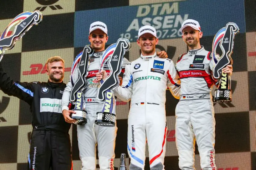 DTM Assen R1 podium