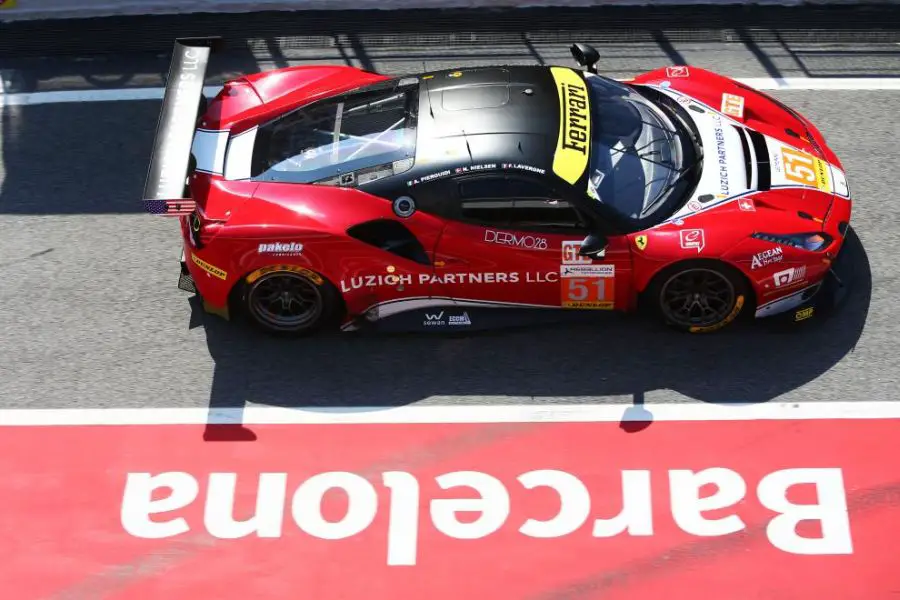 ELMS Barcelona Luzich Ferrari