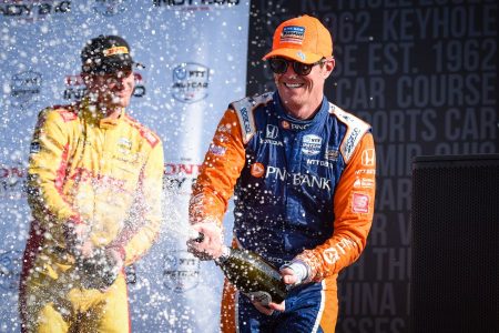 Scott Dixon wins at Mid-Ohio