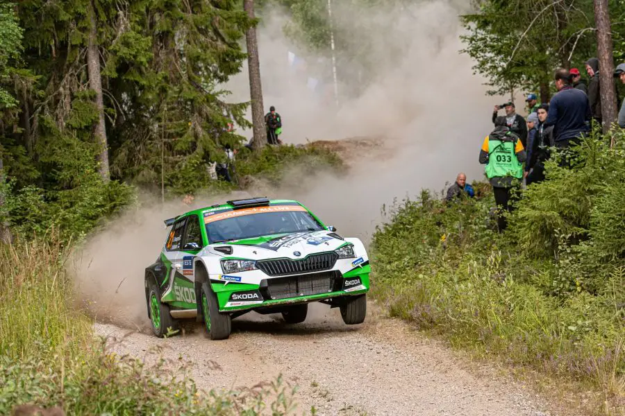 Kalle Rovanpera Rally Finland