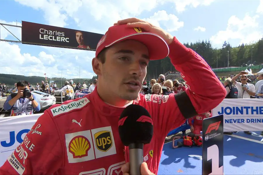 Charles Leclerc Belgium