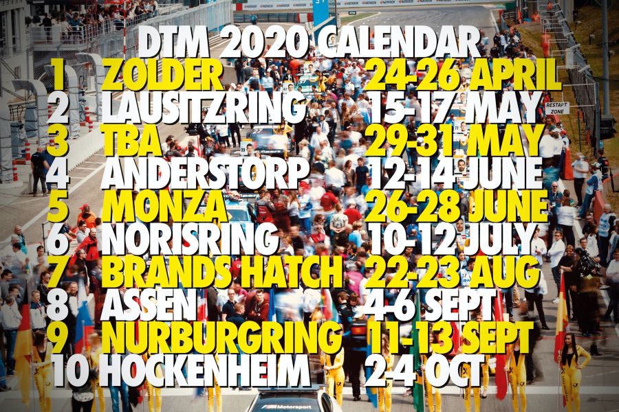 DTM expands its calendar, will visit Sweden for the first time | SnapLap
