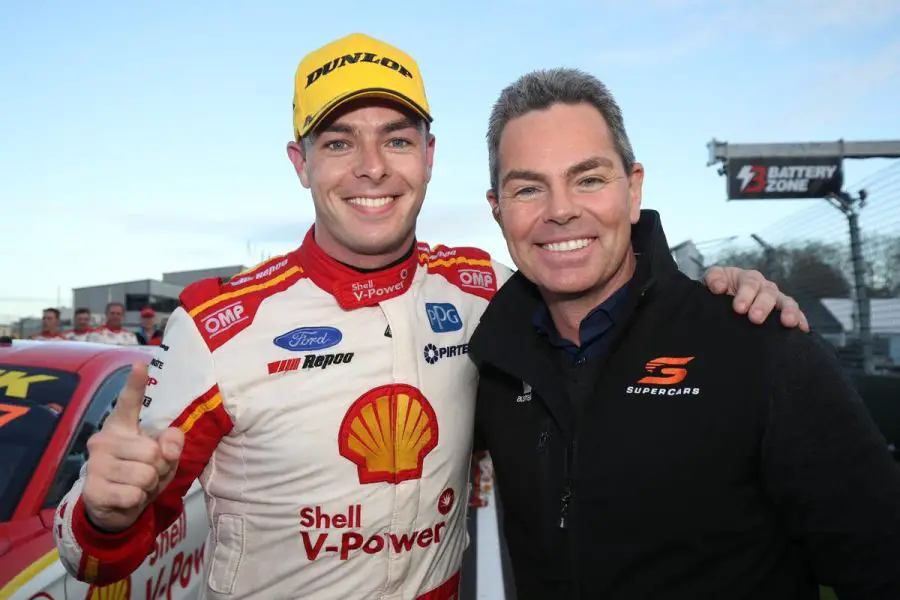 Scott McLaughlin and Craig Lowndes