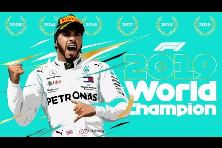 2019 F1 champion Lewis Hamilton