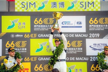 2019 FIA GT World Cup podium