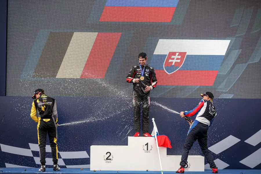 Klim Gavrilov podium