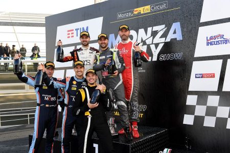 Monza Rally Show 2019 podium
