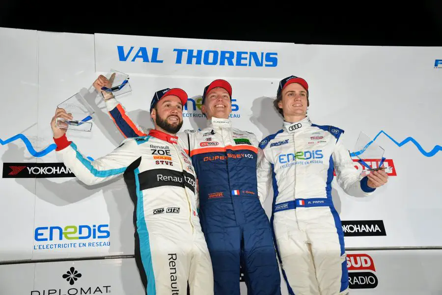 Trophee Andros Val Thorens podium