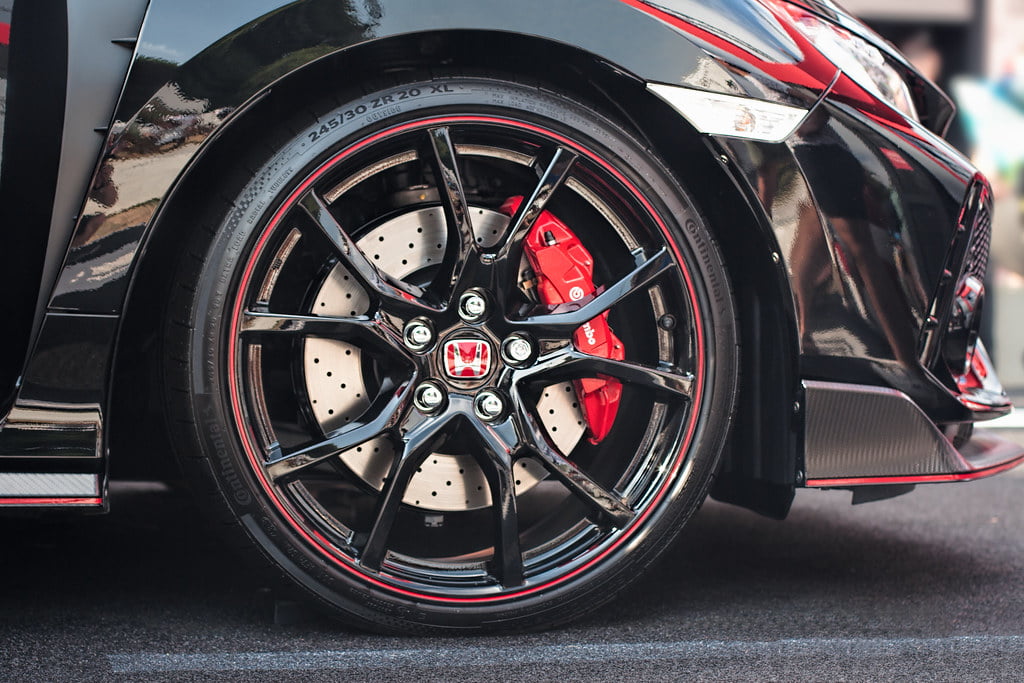 Sport Car Wheel With Big Brake Kits