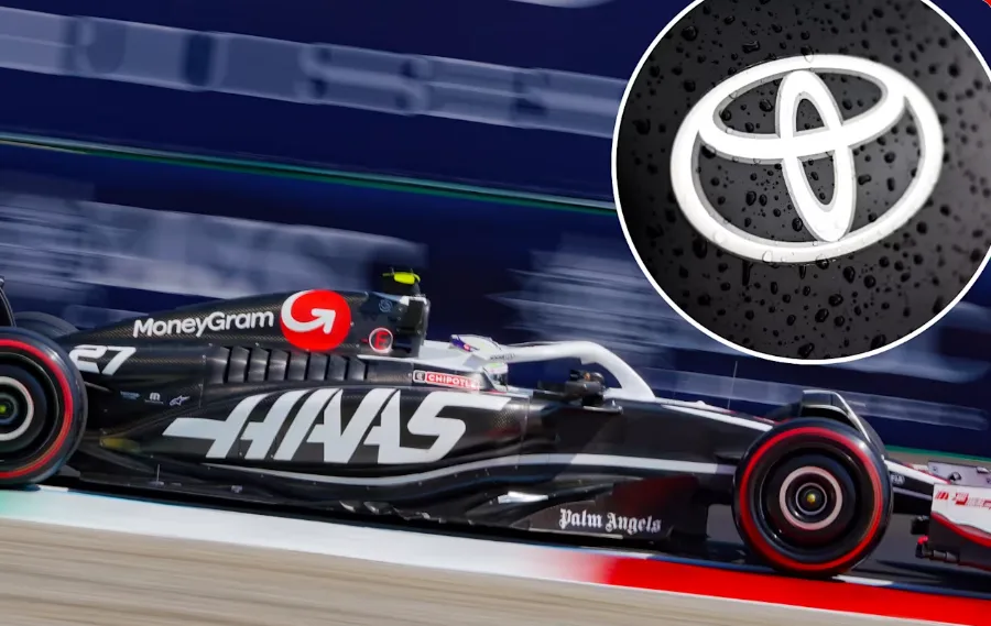 Toyota and Haas Technical Collaboration